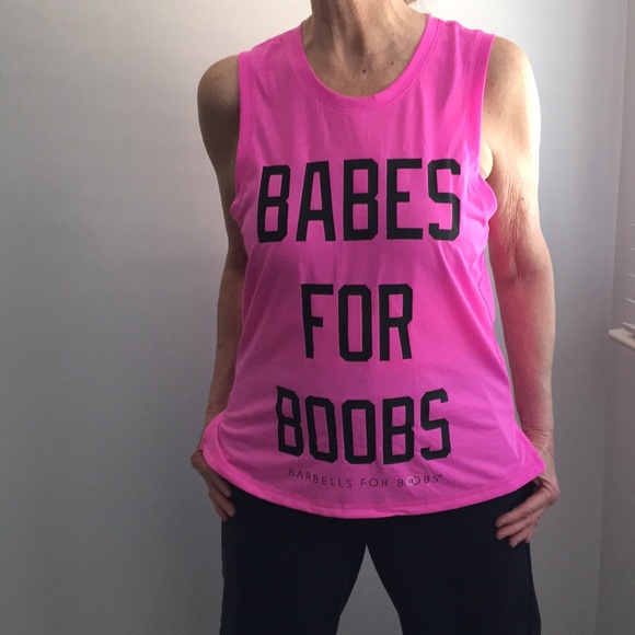 PUMA - Babes For Boobs - Breast Cancer Awareness Tank Top - Size: Large